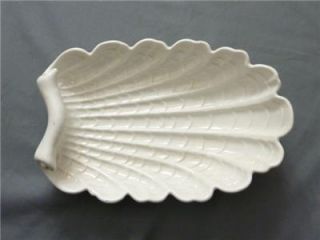 Vintage Abingdon Pottery USA Art Deco Shell Dish Platter 1935