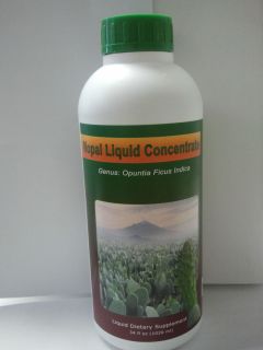 Nopal Green Juice 100 Pure Natural Concentrate