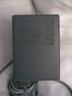 Panasonic Cordless Phone AC ADAPTER Power Supply PQLV19 6 Volt
