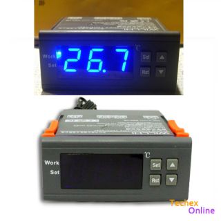 Digital Temperature Controller Thermostat Incubator LCD Aquarium Fish 