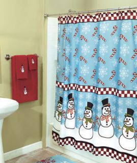   Snowman Snowmen Bathroom Christmas Holiday Decor Accessories