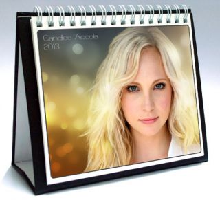 Candice Accola 2013 Desktop Holiday Calendar Vampire Diaries Caroline 