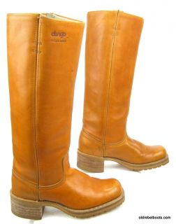 Vtg 70s USA Made Acme Dingo 16 Tall Insulated Campus Riding Boots 