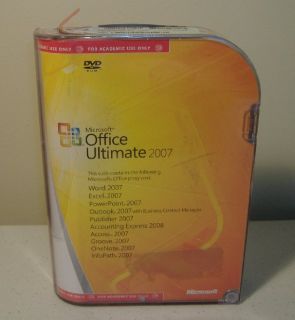   2007 Ultimate Version Full Word Excel Publisher Access MS Pro