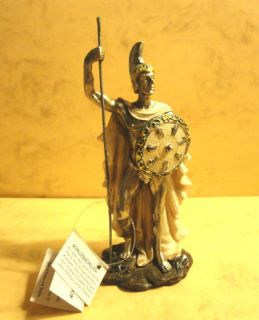 Achilles Greek Hero of Trojan War Hand Painted Figure 12 5 cm Tall 