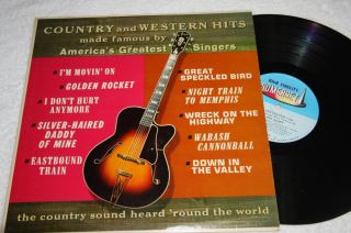   Hank Snow Clyde Beavers Sings Roy Acuff Vinyl LP Record Album