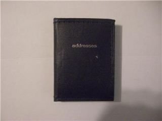 Mini Address Telephone Book by Mead Navy Blue 67140