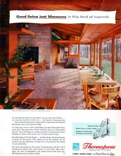 Frank Lloyd Wright Albert Adelman House Fox Point Thermopane Glass 