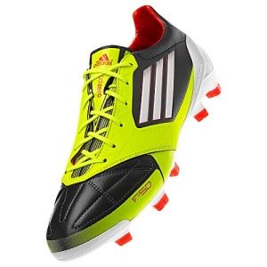 Adidas Leather Adizero F50 TRX FG Mens US 8 5 Soccer Boot Cleat Yellow 