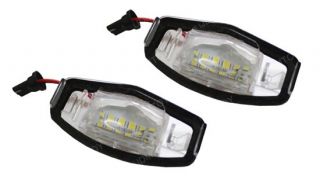   Xenon White 18 SMD LED License Plate Light Lamps For Honda Acura