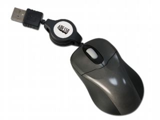 Adesso Imouse S1 3 Button Mini Retractable Optical Mouse