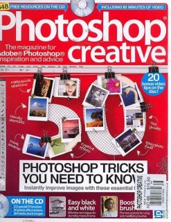 PHOTOSHOP CREATIVE ISSUE 66 INCLUDES CD ADOBE P