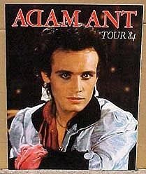 Adam Ant 1983 1984 Tour Program Mint Condition