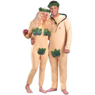 Adam Eve Couple Adult Halloween Fancy Dress Costume
