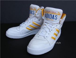Adidas Jeremy Scott License Plate Shoes ObyO G17180 Hi Top Beverly 