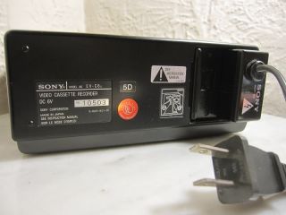 Sony Video 8 Player Edit Recorder 8mm Cassette Tape Transfer VCR DVD w 