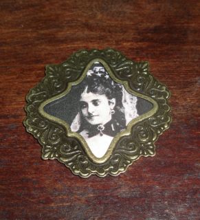    Miniature Framed Potrait of ADELINA PATTI 4 her Wall Album Memories