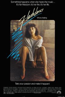 Flashdance Movie Poster 1 Sided Original Rolled 27x40