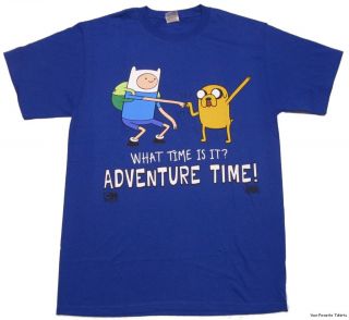 Adventure Time Standing DAP Adult Tee Shirt s M L XL