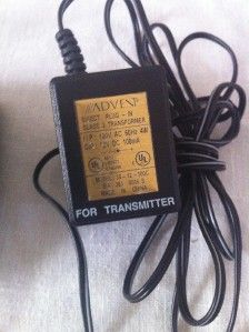 ADVENT WIRELESS TRANSMITTER with Power Adapter~ FREE SHIPPING with BUY 