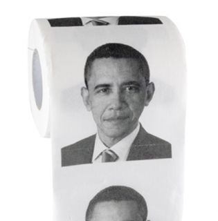   Obama Toilet Paper TP Roll Is Funny Novelty Gag Gift Idea