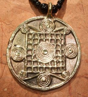 Africa Ashanti Adinkra Greatness Symbol Necklace JNOA59