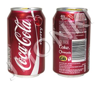 Spain Lot x 8 New Empty Cans of Coca Cola Shipping Registered