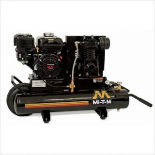 MI T M Portable Gas 8 Gal Air Compressor Industrial