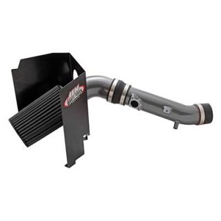 Aem Power 21 8403DC Air Intake Silver Powdercoated Tube Red Filter Kit 