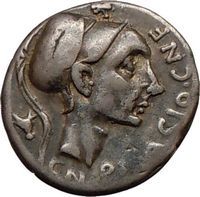 Scipio Africanus Punic War General 112BC Roman Coin
