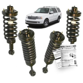 Lincoln Navigator Conversion Kit Air to Coil Spring Struts 03 06 All 4 