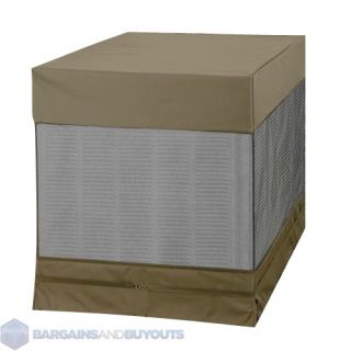 Heavy Duty Polyester Outdoor Air Conditioner Cover Moss Brown 410835 