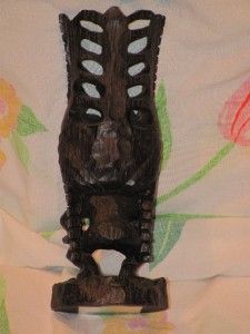   Hawaiian Tiki Figure Figurine Statue KC Company Aiea Hawaii