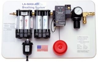 Air Breathing System 4 Stage Filtration 2 Outlets 50 SCFM Air 
