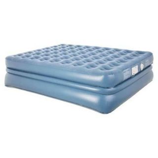   9322 Full Size Raised Quadra Coil Comfort Air Mattress Inflatable Bed