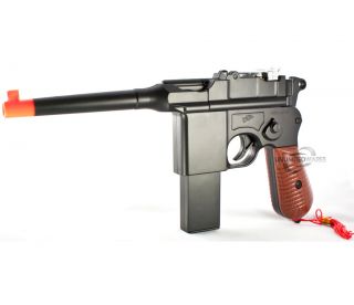 New Mauser C96 Airsoft Spring Gun BB Pellet Pistol