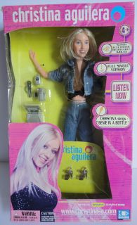Christina Aguilera Official Singing Character Doll Genie in A Bottle 