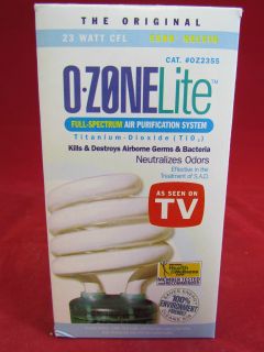 ZONE Lite Air purification System lamp Titaniun Dioxide TiO2