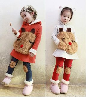 Cute Kids Toddlers Bear Sweatshirts Girls Long Sleeve Hoodies for 