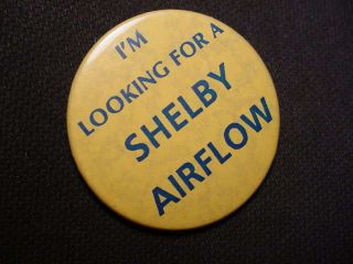 Shelby Airflow Bicycle Pin Badge Quality USA Made
