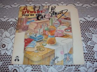 Al Stewart Signed Autographed LP Record Year of The Cat with Proof COA 