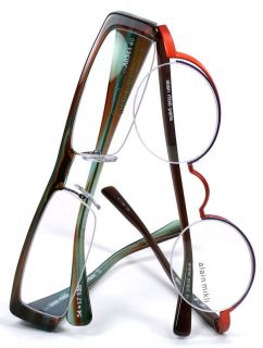 Alain MIKLI eyewear optical frame eyeglasses AL0705 Handmade