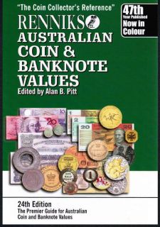 Renniks Australian Coin Banknote Values 24th Edition