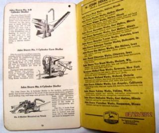 Three John Deere Pocket Ledgers 1947 48 1953 54 1956 57 Devos Imp Abia 