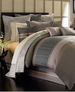 Waterford Linens Alana Gray Multi King Comforter