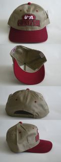 New Alabama Crimson Tide U of A RARE Vintage Snapback Cap Hats 90s by 