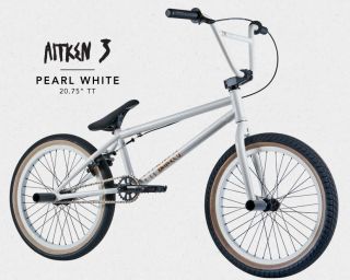 2012 Fit Mike Aitken 3 Bike Pearl White BMX s M Bikes