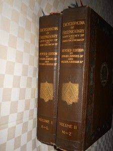 1924 Encyclopedia of Freemasonry 2 Vols Handbook