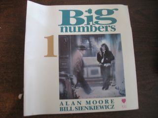 Big Numbers Alan Moore Bill Sienkiewicz 1 Mad Love Publishing Booklet