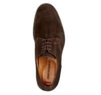 Johnston Murphy Headley Plain 20 3116 Men Brown Suede Shoe Retail $150 